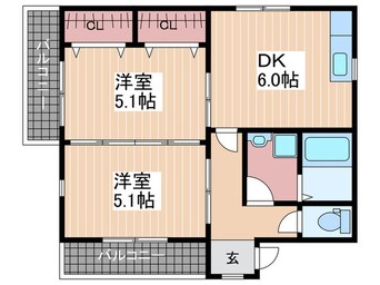 間取図 アイランドビル２６