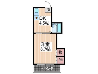 間取図 ポエムサンライズ