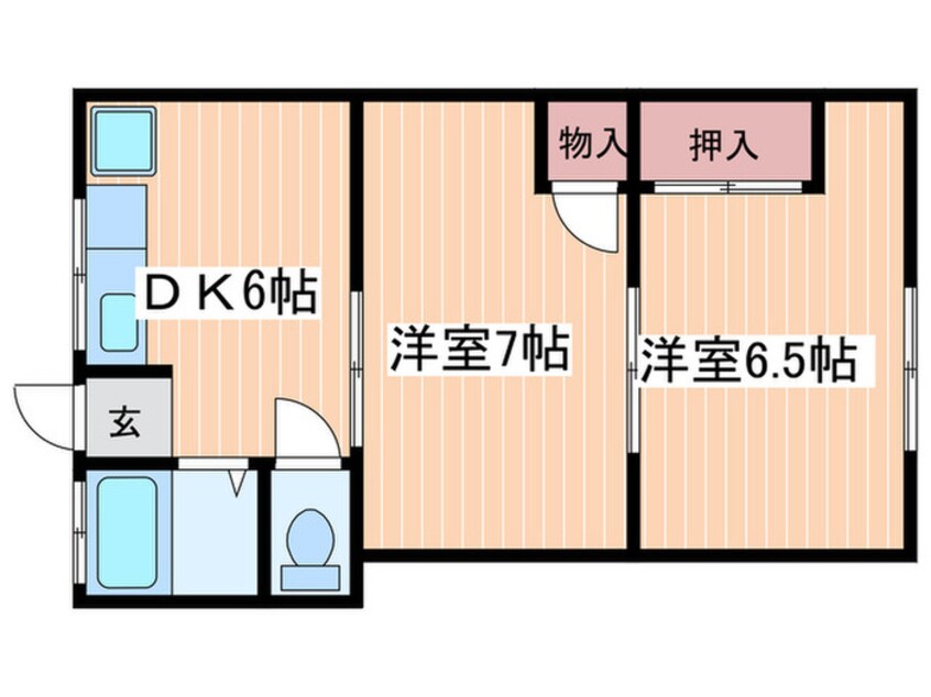 間取図 コ－ポ木本