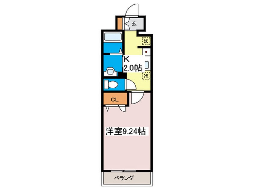 間取図 第30友建ビル