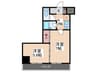 第１２友建ビル 2Kの間取り