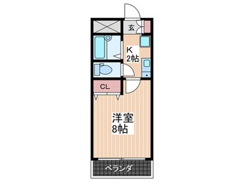 間取図 ヴィラ瀬川