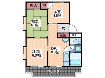 間取図 島本ビル