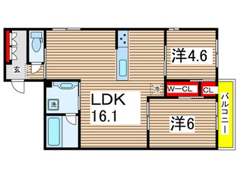 間取図 ルミナスＳⅡ