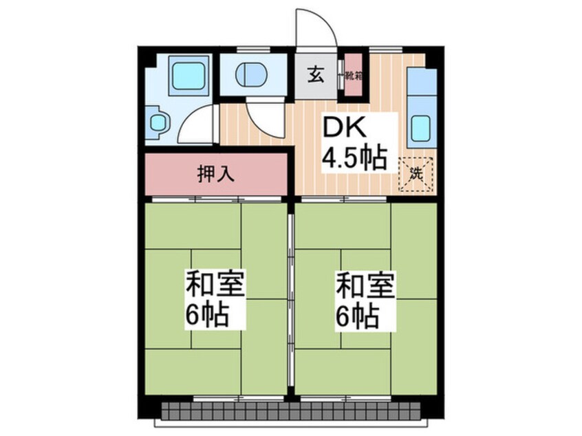 間取図 桑原ビル