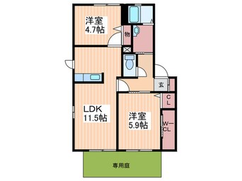 間取図 ＳＥＲＥＮＡ深川