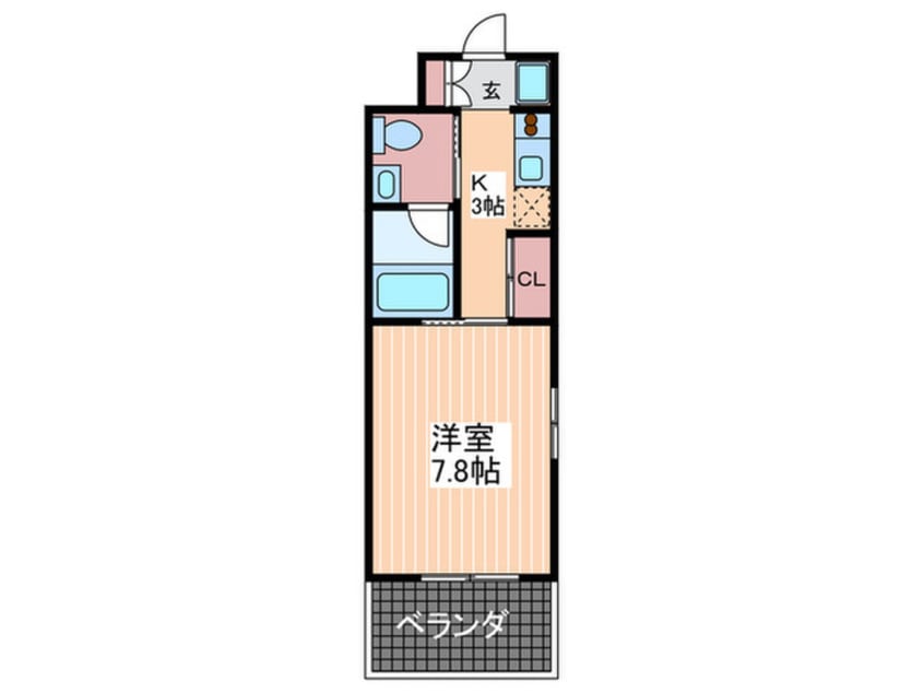 間取図 Der Strada.Y2