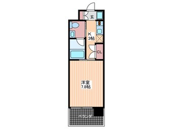 間取図 Der Strada.Y2