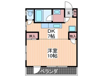 間取図 パラッシオ山手