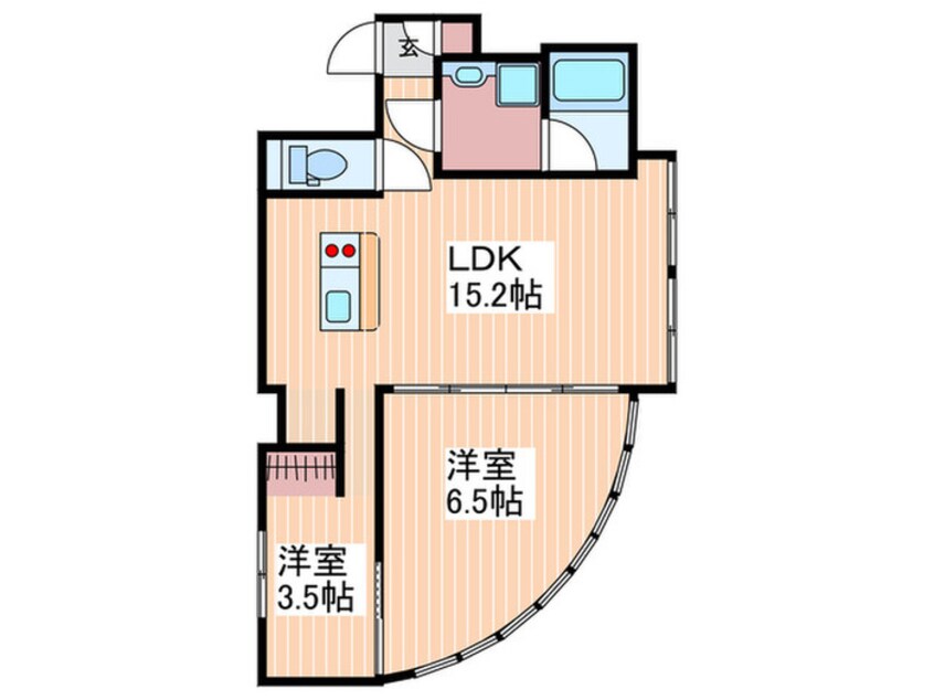 間取図 Felice　Nobori