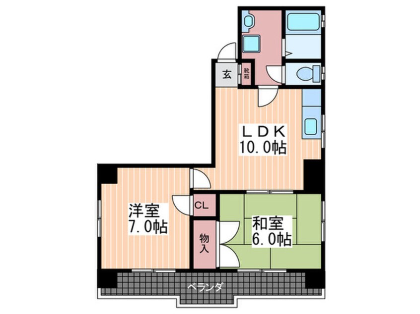 間取図 リブレシティー