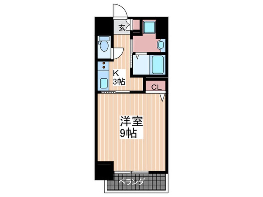 間取図 ＬａＳａｎｔｅ河原町