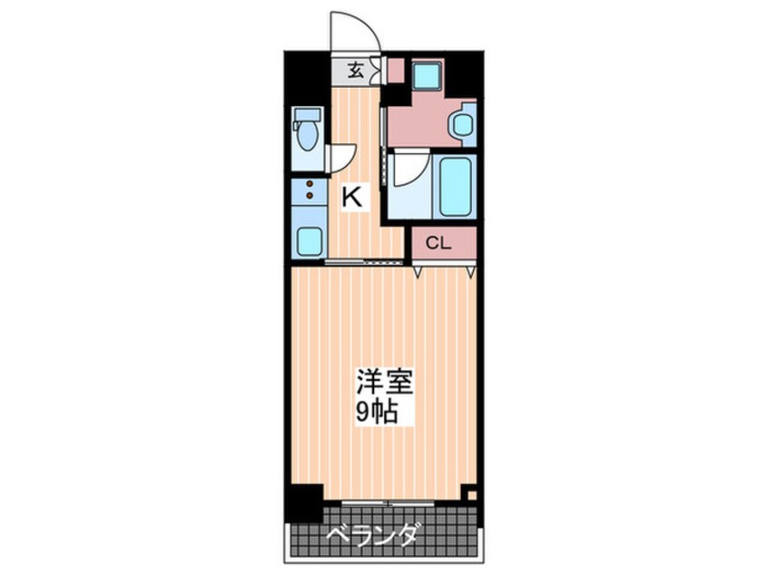間取図 ＬａＳａｎｔｅ河原町