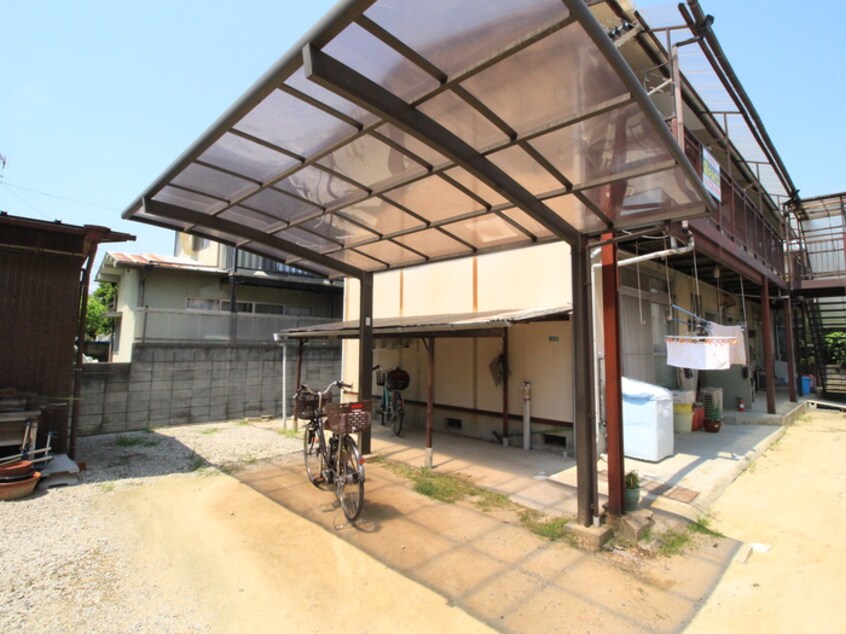 駐輪場 木下アパート