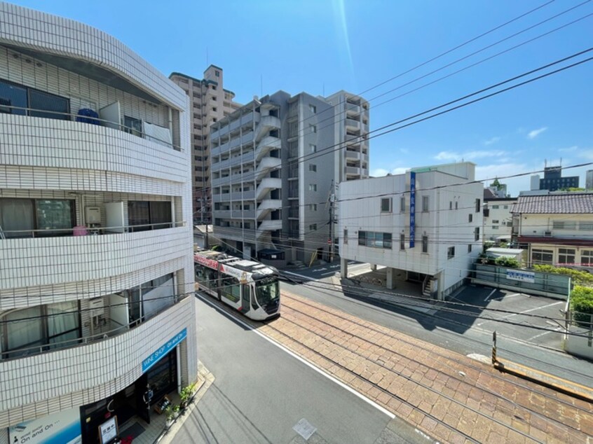 室内からの展望 天満ビル