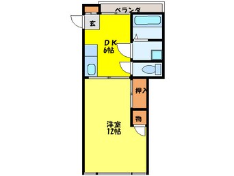 間取図 西谷ビル