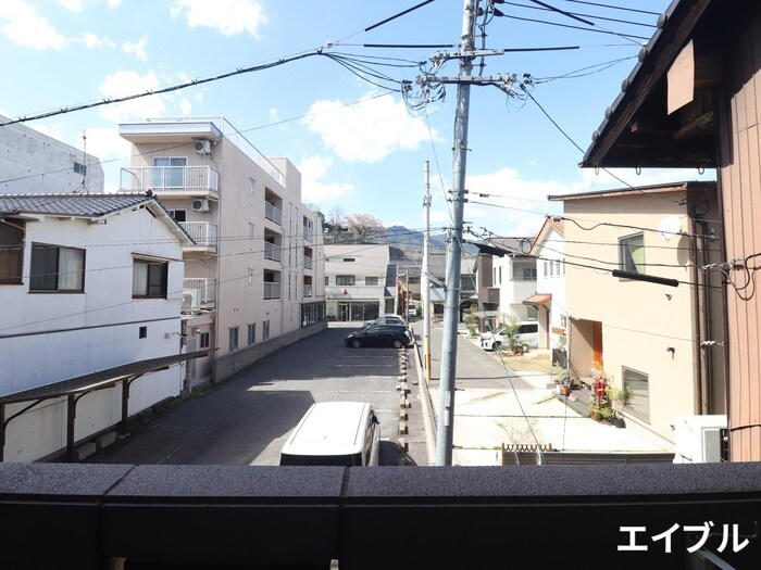 室内からの展望 サンコート矢藤