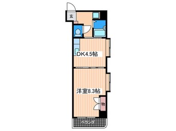 間取図 セブンセブン東本浦