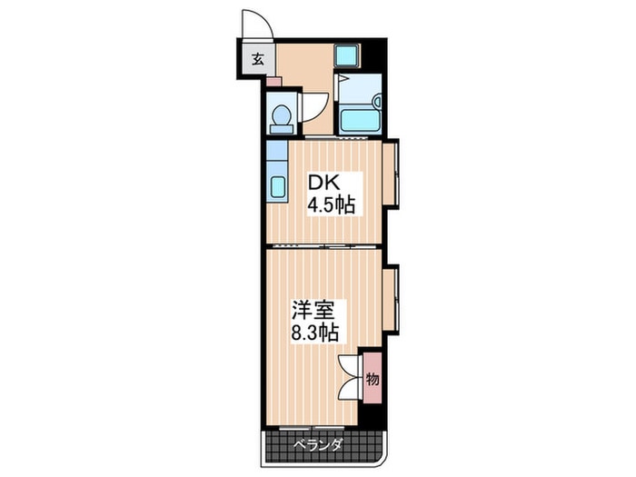間取り図 セブンセブン東本浦