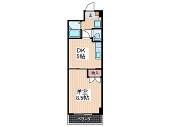 間取図 セブンセブン東本浦