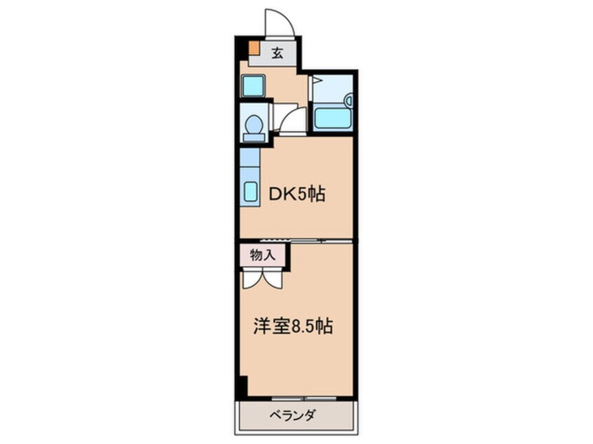 間取図 セブンセブン東本浦