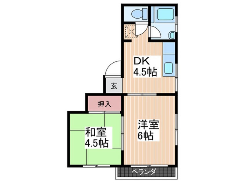 間取図 東ビル