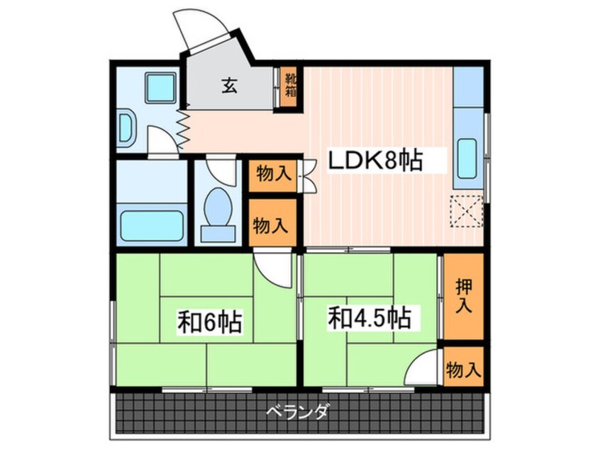 間取図 渡辺ビル