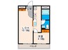 第２コーポ大場 1LDKの間取り