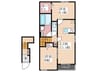エポック 2LDKの間取り