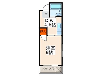 間取図 メゾン横川