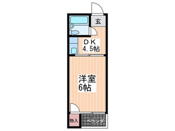 間取図 第3滝川ビル