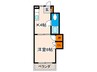 島津ビル 1Kの間取り