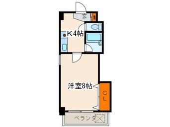 間取図 ルミノーソ三篠