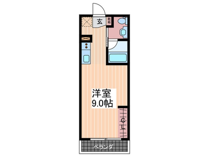 間取り図 ８７ｇバリスタ宇品