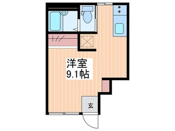 間取図 ８７ｇアロベスタ串戸