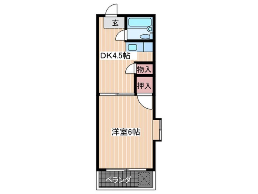 間取図 長谷川ビル