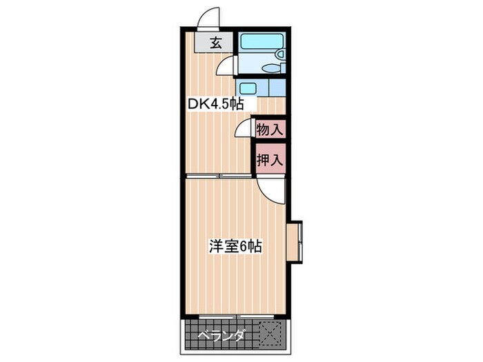 間取り図 長谷川ビル