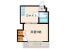 和田ビル 1DKの間取り