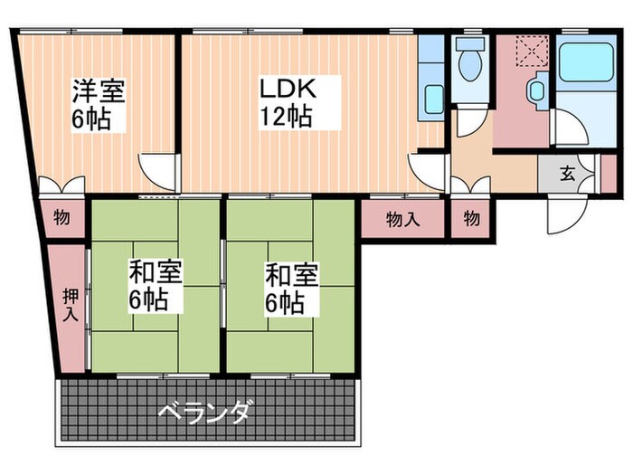 間取り図 新中広ビル