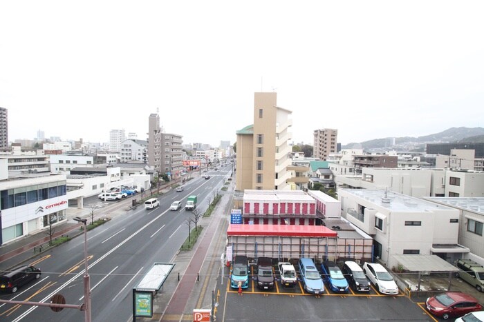 室内からの展望 サンコーポ大宮