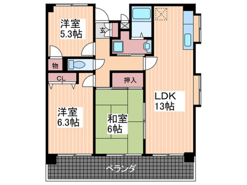間取図 ミレニアム
