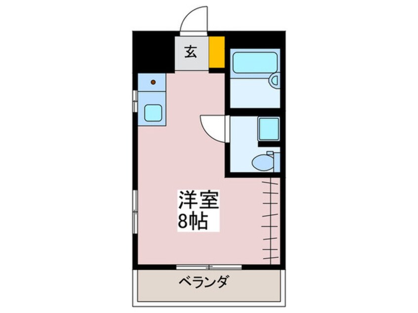 間取図 柴崎舟入ビル