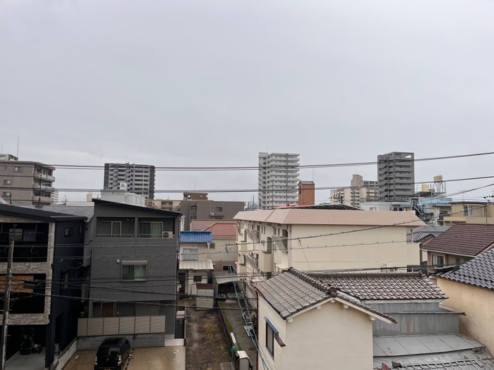 室内からの展望 コーポ舟入南