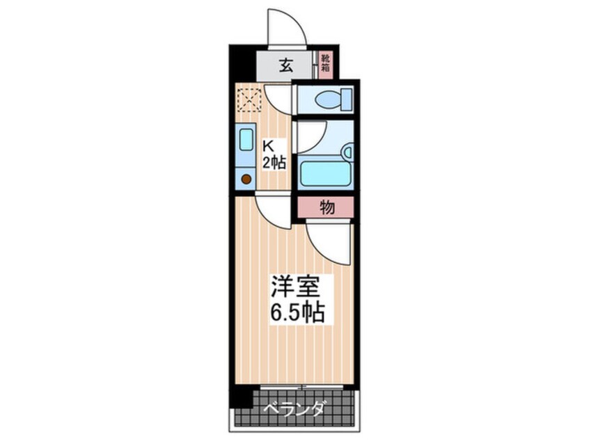 間取図 プライム出島