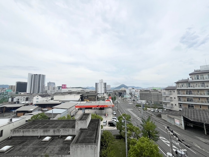 室内からの展望 プライム出島