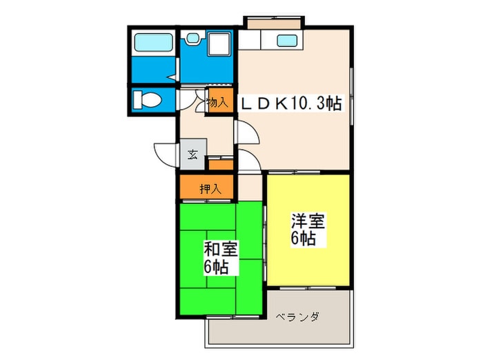 間取り図 レジデンスメイ