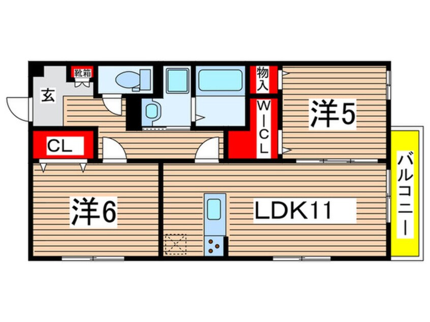 間取図 リオッサ