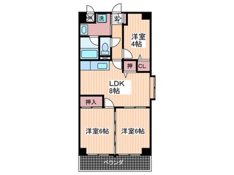 間取図 三篠北パ－クマンション