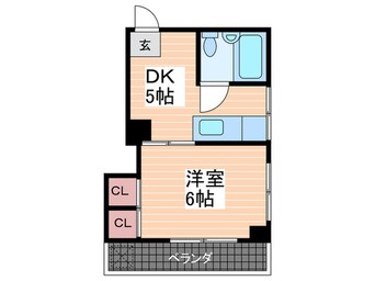 間取図 第３原田ビル