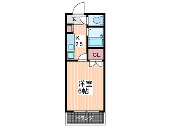 間取図 リバーパレス牛田新町